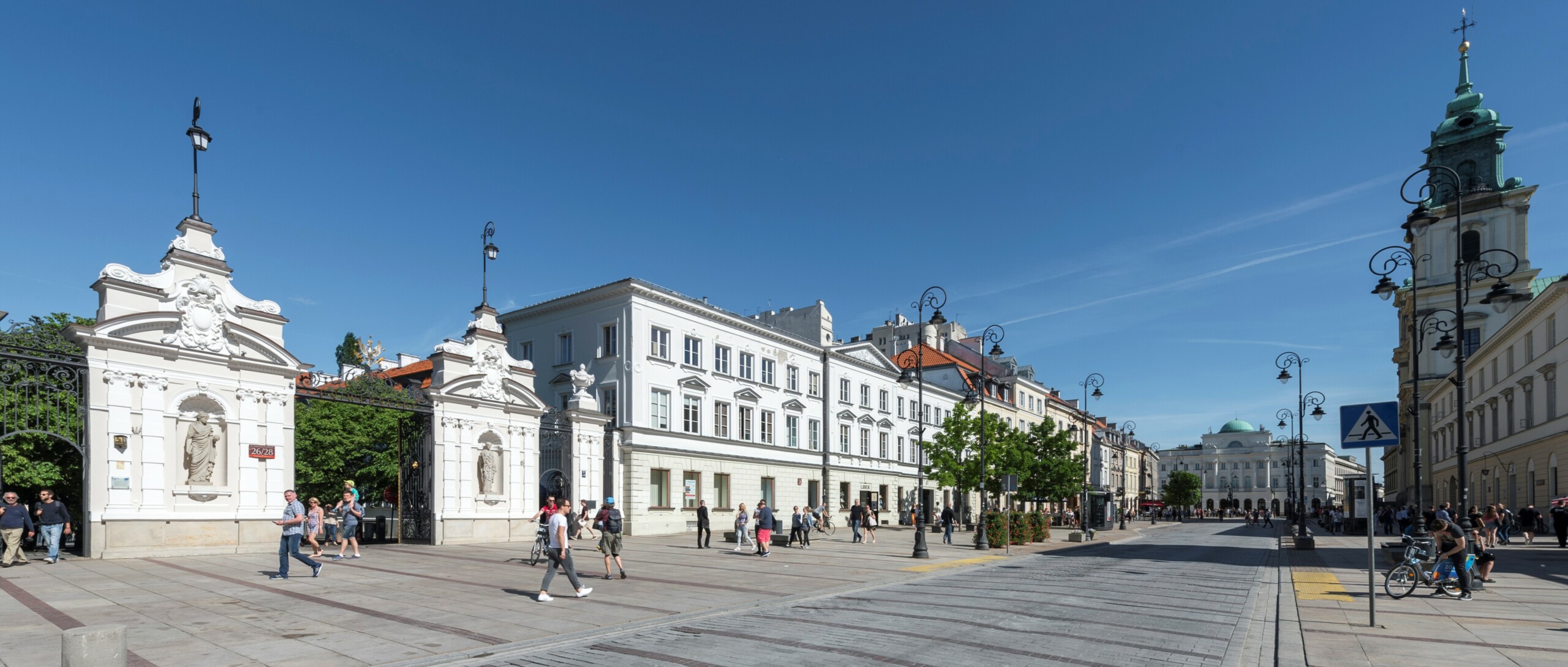 Krakowskie Przedmieście Street, The Main Gate of the University of Warsaw, photo: M. Kaźmierczak